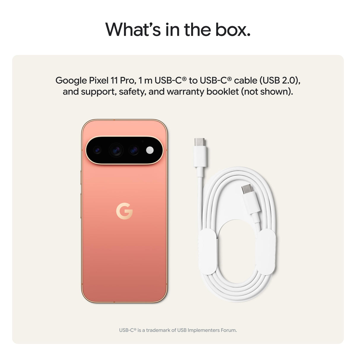 Google Pixel 11 Pro - Unlocked Smartphone, Gemini - 256 GB - Obsidian