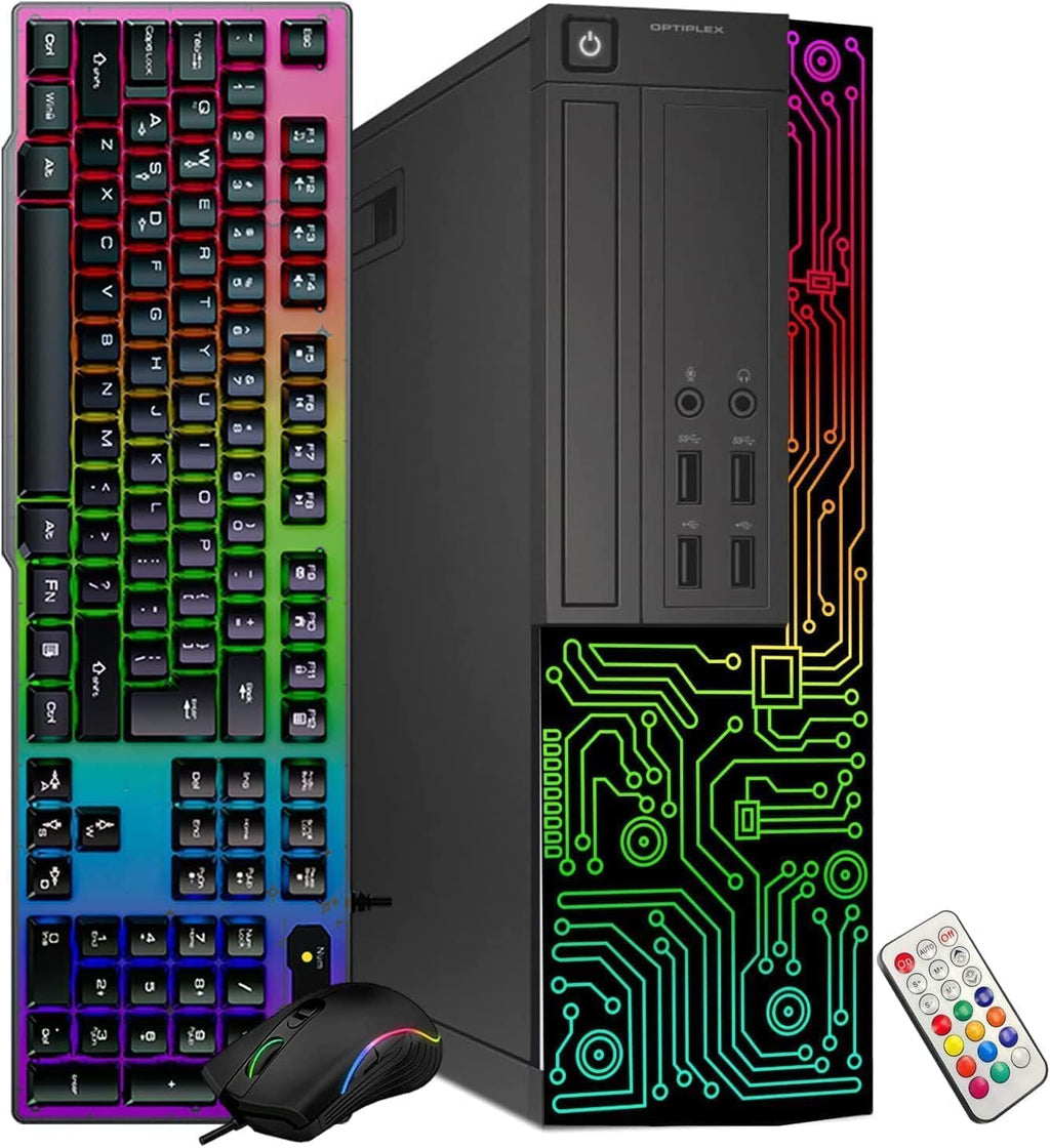 Dell Optiplex 7050 SFF Desktop PC Intel i7-7700 4-Cores 3.60GHz 32GB DDR4 1TB SSD WiFi BT HDMI Duel Monitor Support Windows 11 Pro Excellent Condition(Renewed)