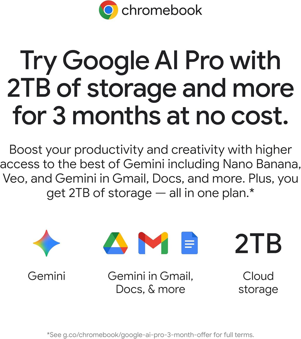 Samsung 14" Galaxy Chromebook Go Laptop PC Computer, Intel Celeron N4500 Processor, 4GB RAM, 64GB Storage, ChromeOS, XE340XDA-KA2US, Student Laptop, Silver