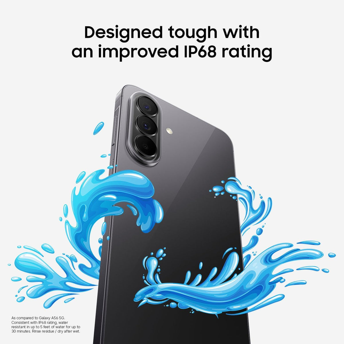 Samsung Galaxy A57 5G (2026), Unlocked Android Smartphone, 128GB, AMOLED Display, Triple Camera, IP68, 5000mAh Battery, US Version, US 1 Yr Warranty, Awesome Gray