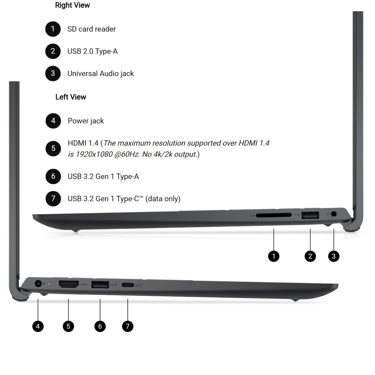 Dell Pro 15 Essential Laptop, Intel Core 3 100U, 16GB DDR5, 512GB SSD, FHD
