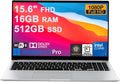Samsung Galaxy Book 4 Business AI Laptop 15.6" FHD IPS Intel 10-core Ultra 7 150U (Beats i7-1335U) 16GB RAM 512GB SSD Backlit Fingerprint for Creator Designer Business Professional Win11Pro