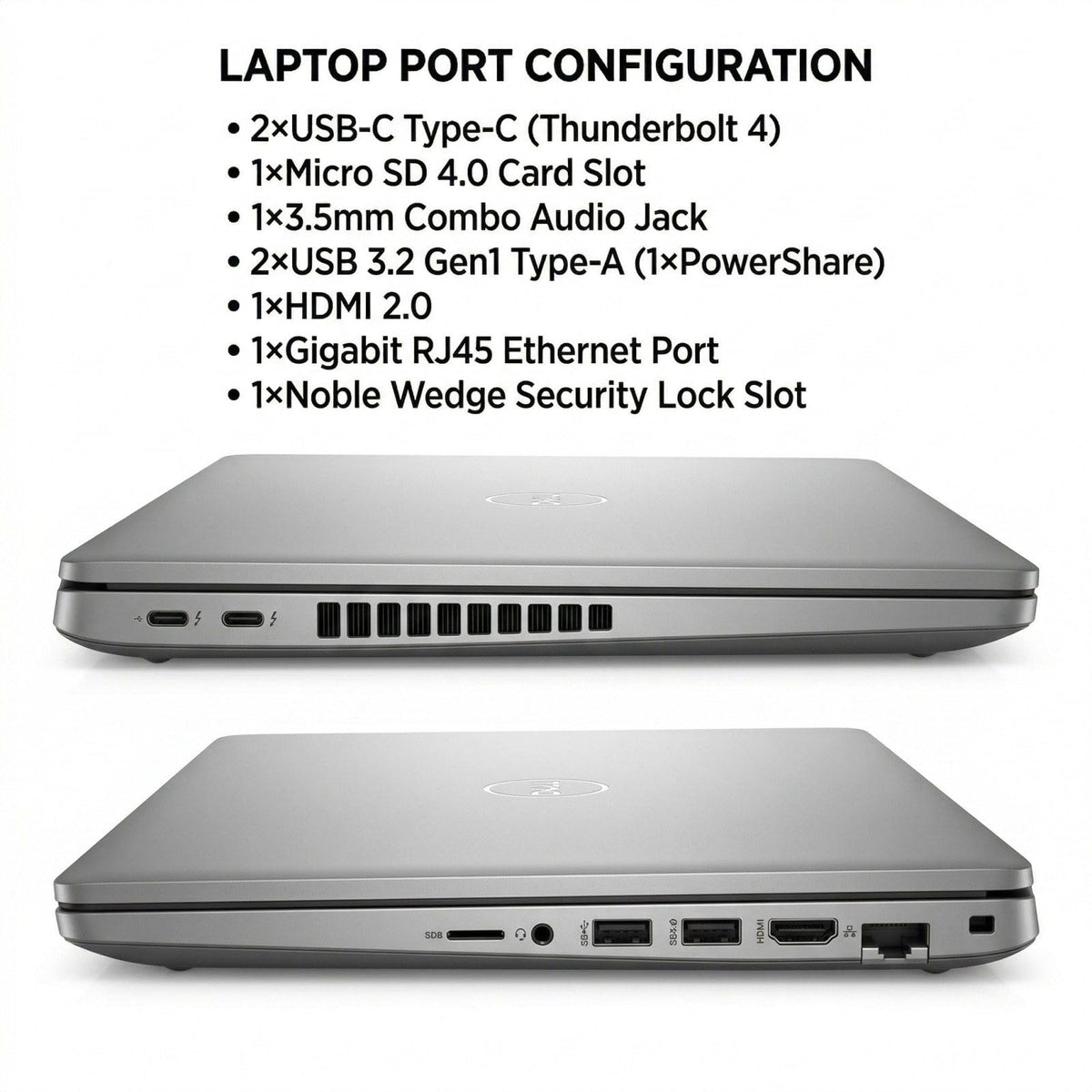 Dell Latitude 5420 14" FHD Business Laptop Computer, Intel Quad-Core i5-1145G7, 16GB DDR4 RAM, 256GB SSD, Camera, HDMI, Windows 11 Pro (Renewed)