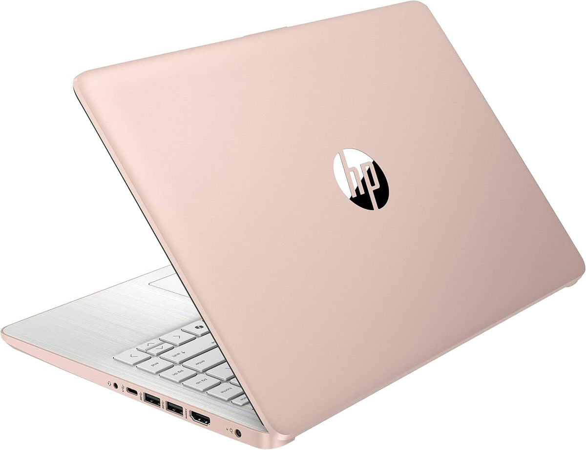 HP Stream 14" HD Laptop, Intel Processor N150, 4GB RAM, 128GB UFS, Intel Graphics, Webcam, Wi-Fi 6, Long Battery Life, Copilot, Windows 11 S, Gold (Renewed)