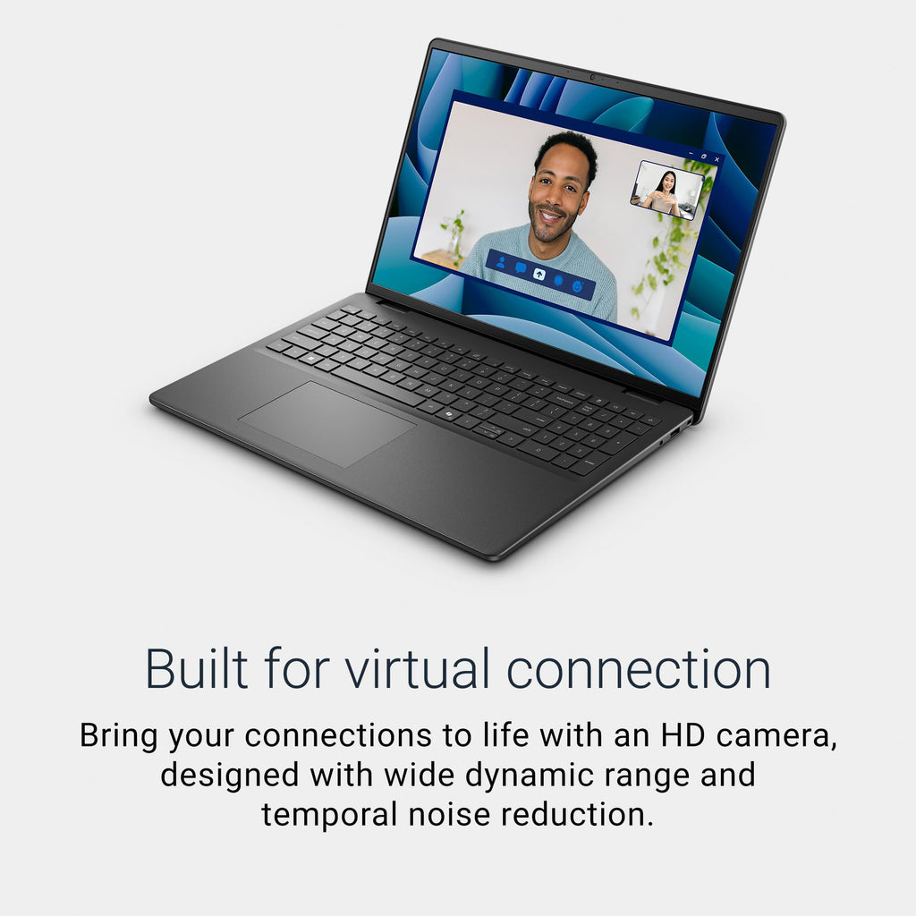 Dell 16 Laptop DC16251, FHD+, Intel Core 7 150U, 16GB RAM, Windows 11 Home