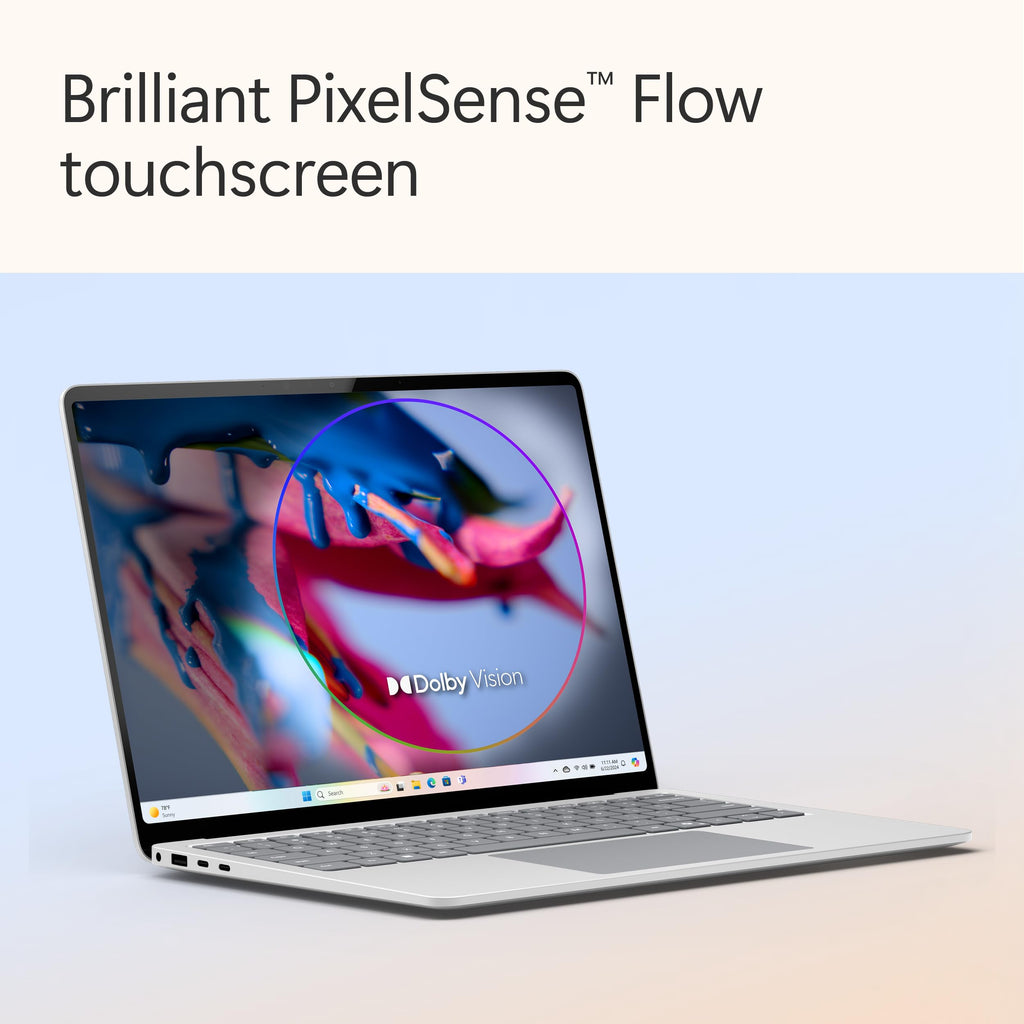 Microsoft Surface Laptop (2024), Windows 11 Copilot+ PC, 13.8" Touchscreen Display, Snapdragon X Elite (12 core), 16GB RAM, 512GB SSD Storage, Black