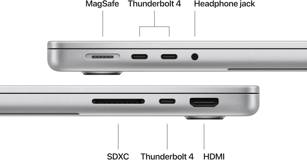 Apple MacBook Pro Laptop with M5 Max, 18‑core CPU, 40‑core GPU: Standard 14.2-inch Display, 64GB Unified Memory, 2TB SSD Storage; Silver