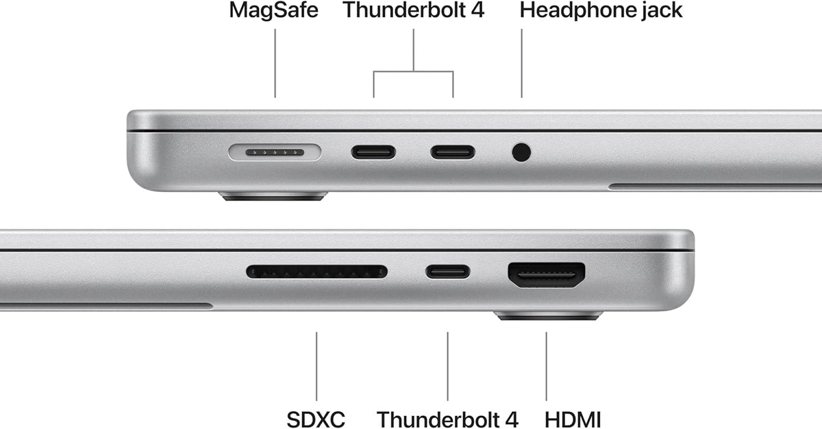 Apple MacBook Pro Laptop with M5 Max, 18‑core CPU, 40‑core GPU: Standard 14.2-inch Display, 64GB Unified Memory, 2TB SSD Storage; Silver