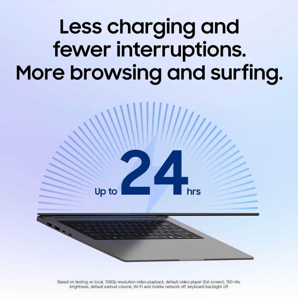 Samsung 16” Galaxy Book6 Ultra U7 PC Laptop Computer, NVIDIA 5070 Intel Processor, 32GB/1TB, Dynamic AMOLED 2X Display, Advanced Cooling, Slim, 2 Year Warranty, Gray