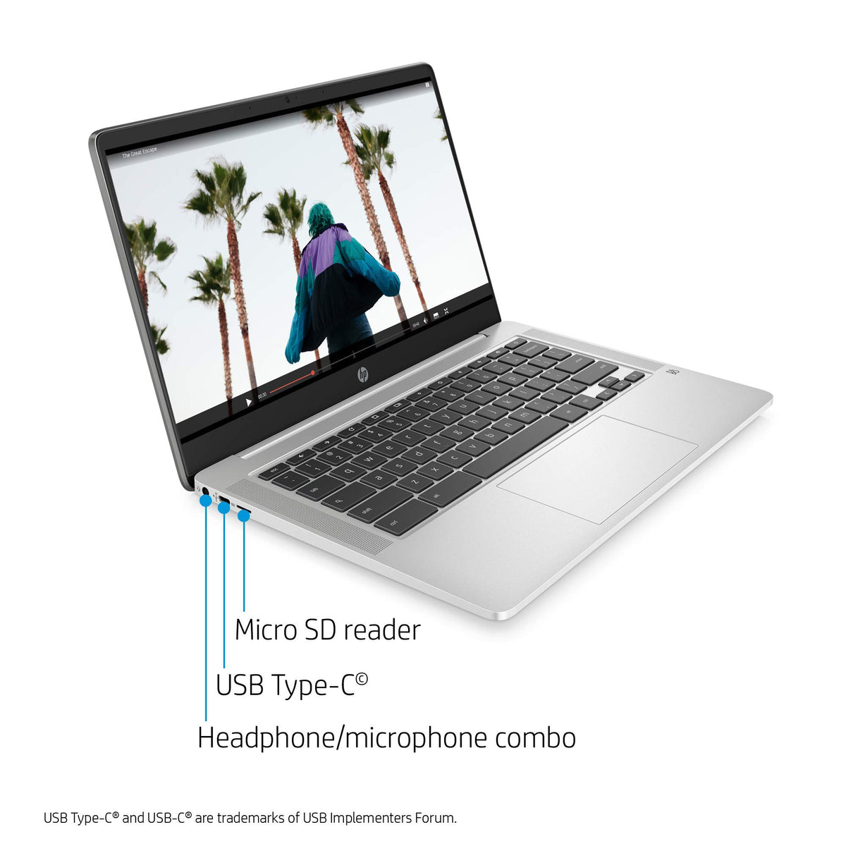 HP Stream 14" HD Laptop, Intel Processor N150, 4GB RAM, 128GB UFS, Intel Graphics, Webcam, Wi-Fi 6, Long Battery Life, Copilot, Windows 11 S, Gold (Renewed)