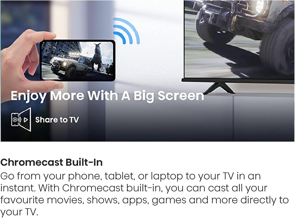 Hisense 55-Inch Class A6 Series 4K UHD Smart Google TV with Alexa Compatibility, Dolby Vision HDR, DTS Virtual X, Sports & Game Modes, Voice Remote, Chromecast Built-in (55A6H) , Black