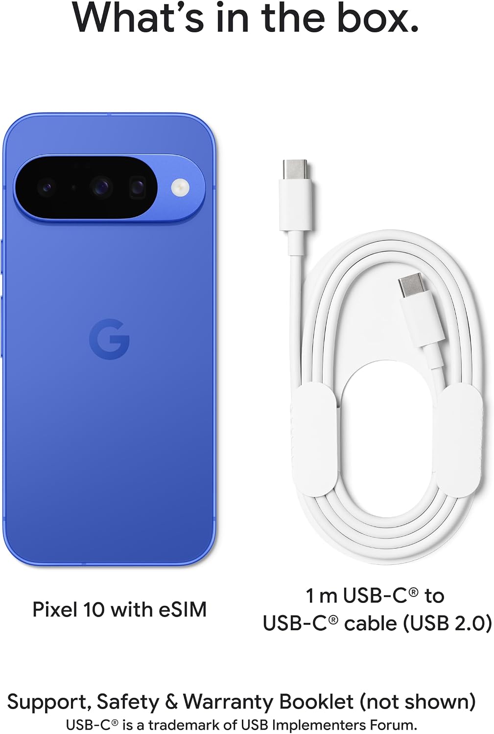 Google Pixel 10 - Unlocked Smartphone with Gemini - Obsidian - 128 GB