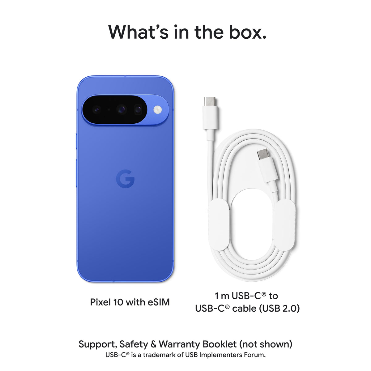 Google Pixel 10 - Unlocked Smartphone with Gemini - Obsidian - 128 GB