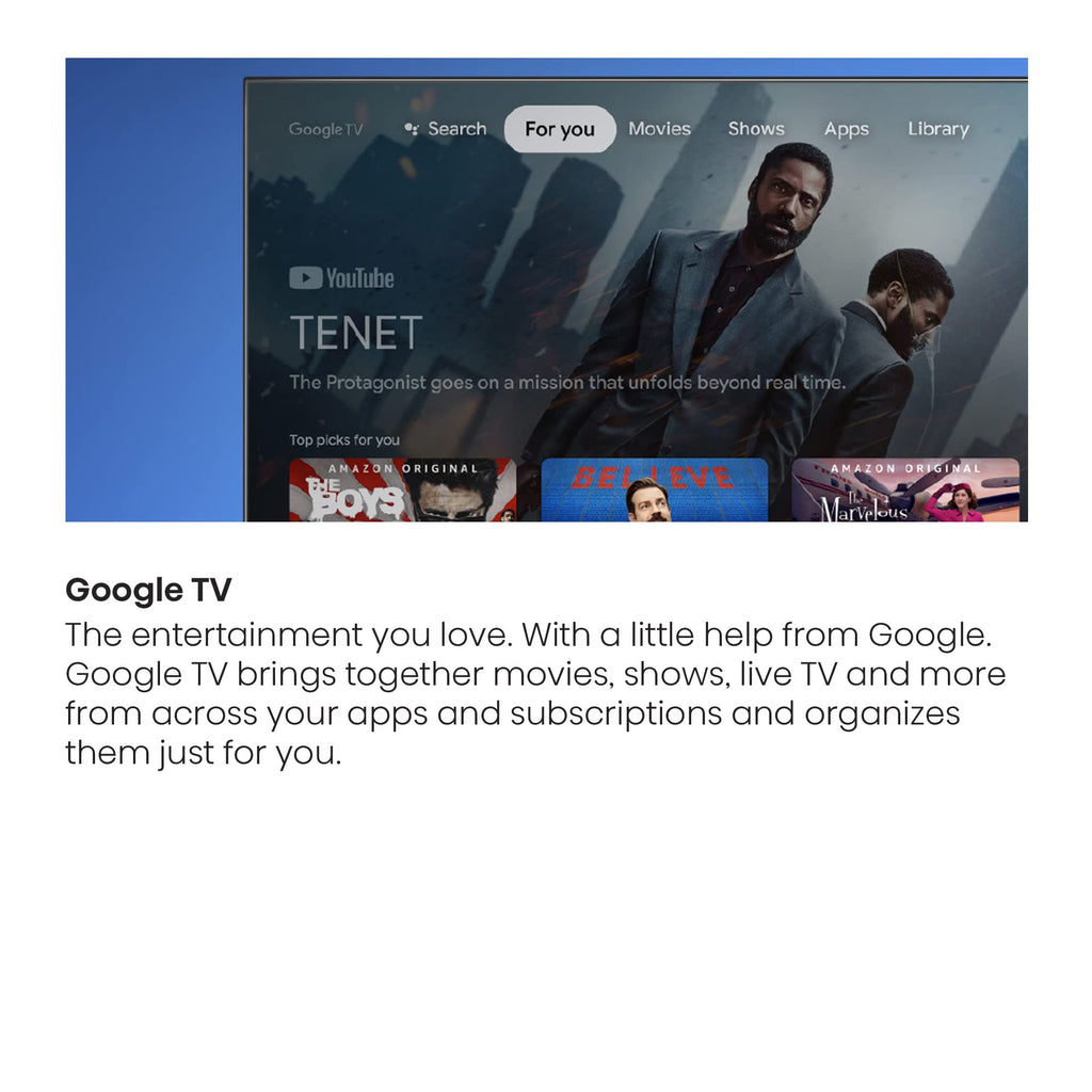 Hisense 55-Inch Class A6 Series 4K UHD Smart Google TV with Alexa Compatibility, Dolby Vision HDR, DTS Virtual X, Sports & Game Modes, Voice Remote, Chromecast Built-in (55A6H) , Black