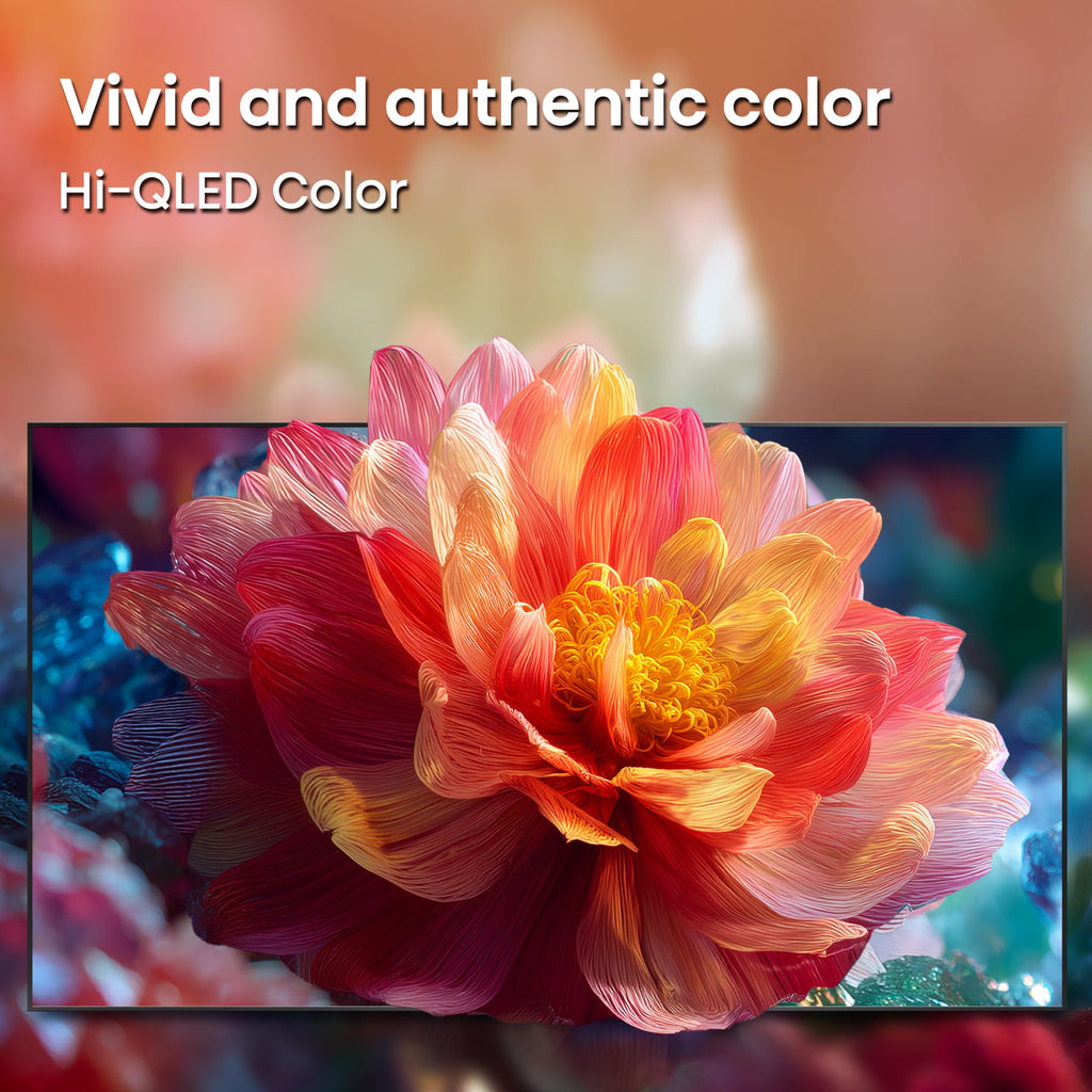 Hisense 32-Inch Class QD4SR Series Hi-QLED HD Smart Roku TV (32QD4HSR, 2026 Model) – Hi-QLED Color, Dolby Audio, Compatible with Alexa, Full Array LED, Slim Bezel Design