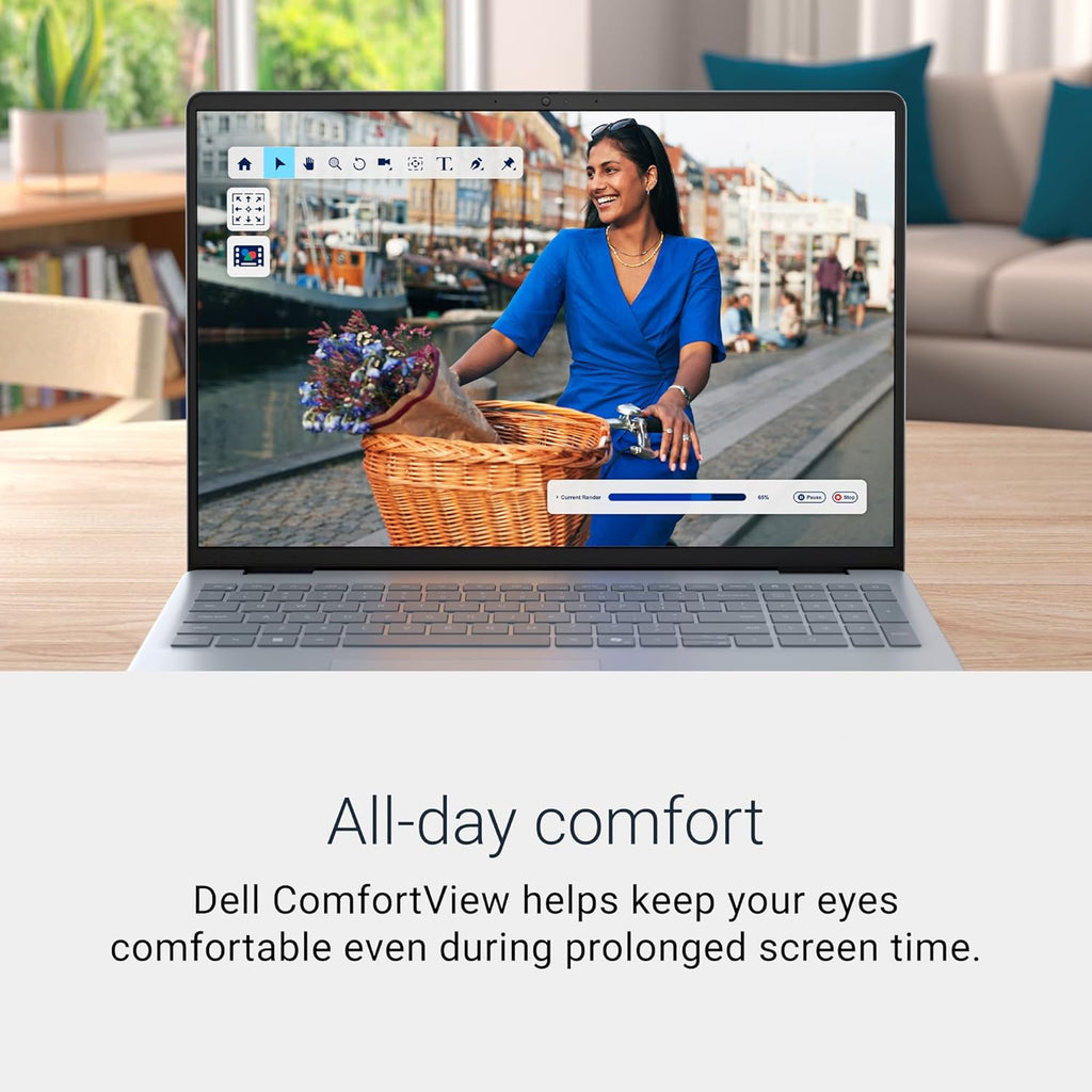 Dell 16 Laptop DC16251, FHD+, Intel Core 7 150U, 16GB RAM, Windows 11 Home