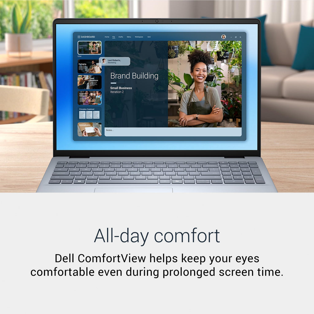Dell 16 Laptop DC16251, FHD+, Intel Core 7 150U, 16GB RAM, Windows 11 Home