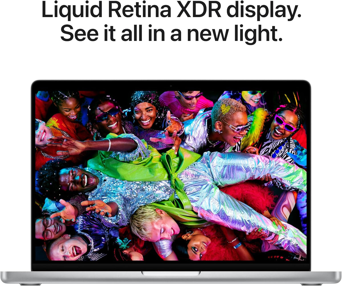 Apple MacBook Pro Laptop with M5 Max, 18‑core CPU, 40‑core GPU: Standard 14.2-inch Display, 64GB Unified Memory, 2TB SSD Storage; Silver