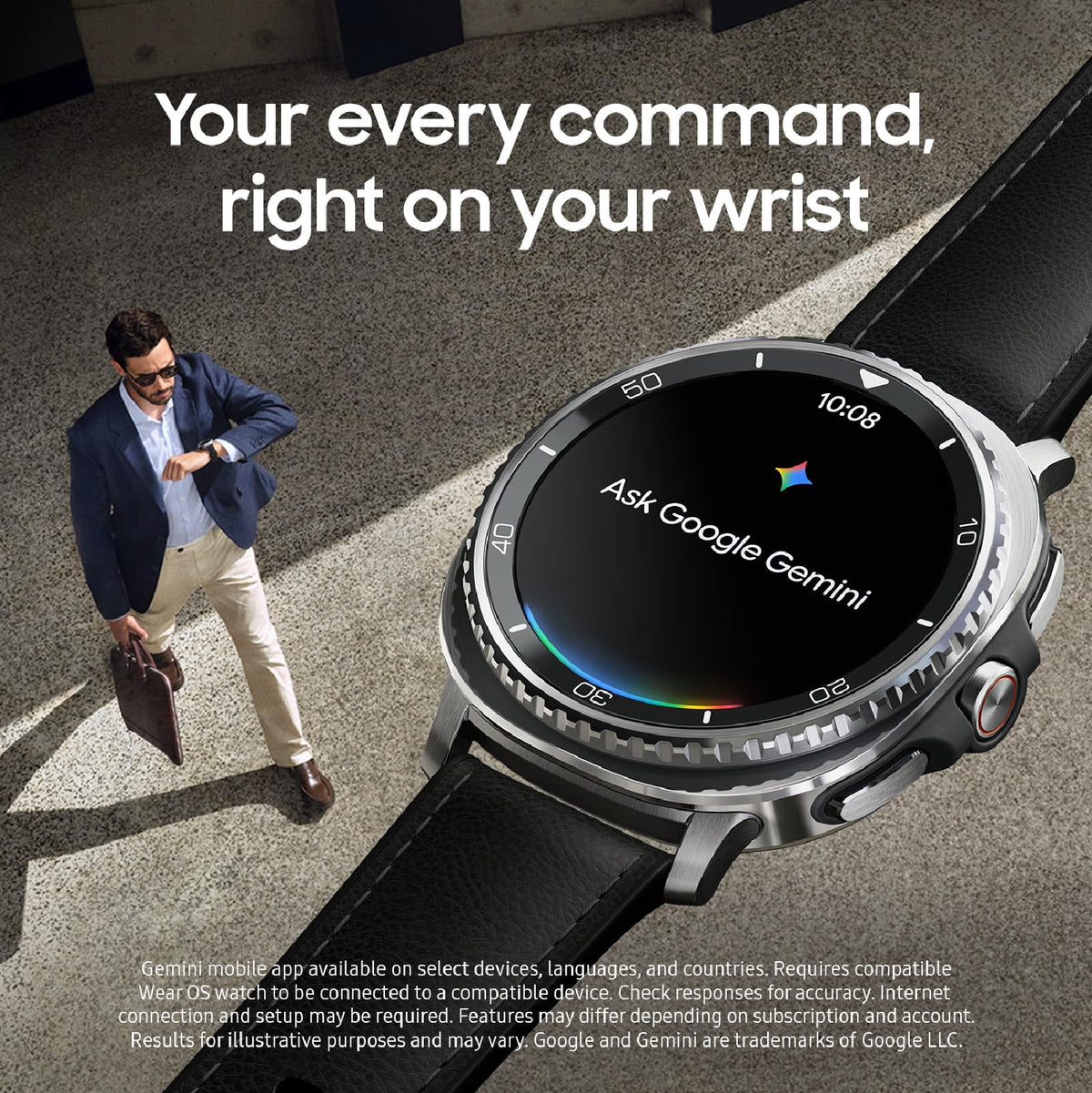 Samsung Galaxy Watch 8 (2025), Graphite, 40mm, Bluetooth Smartwatch
