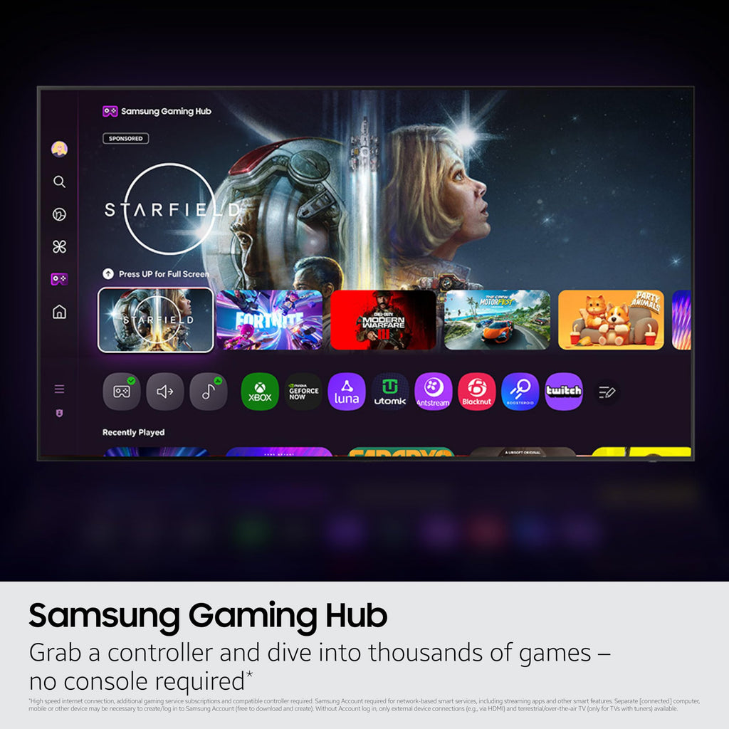 Samsung 65-Inch Class OLED S95F 4K Glare Free Smart TV (2025 Model) NQ4 AI Gen3 Processor, HDR Pro, Motion Xcelerator 164Hz, Dolby Atmos, Samsung Vision AI, Alexa Built-in