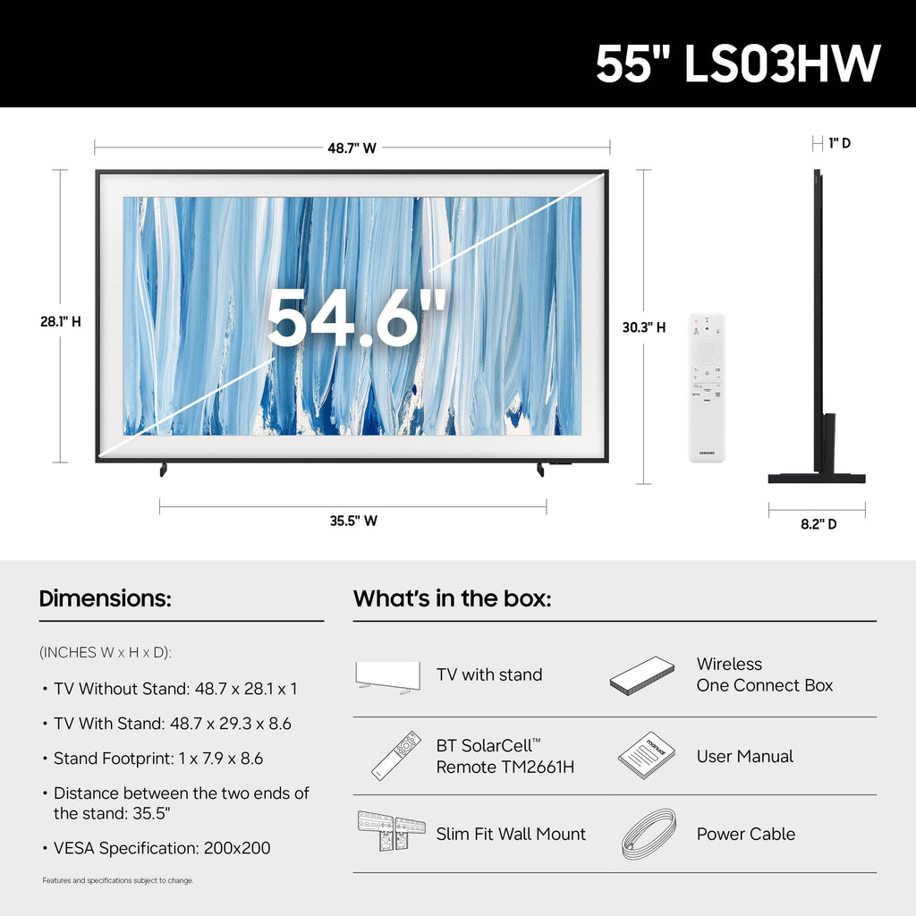 Samsung 65-Inch Class The Frame Pro LS03HW