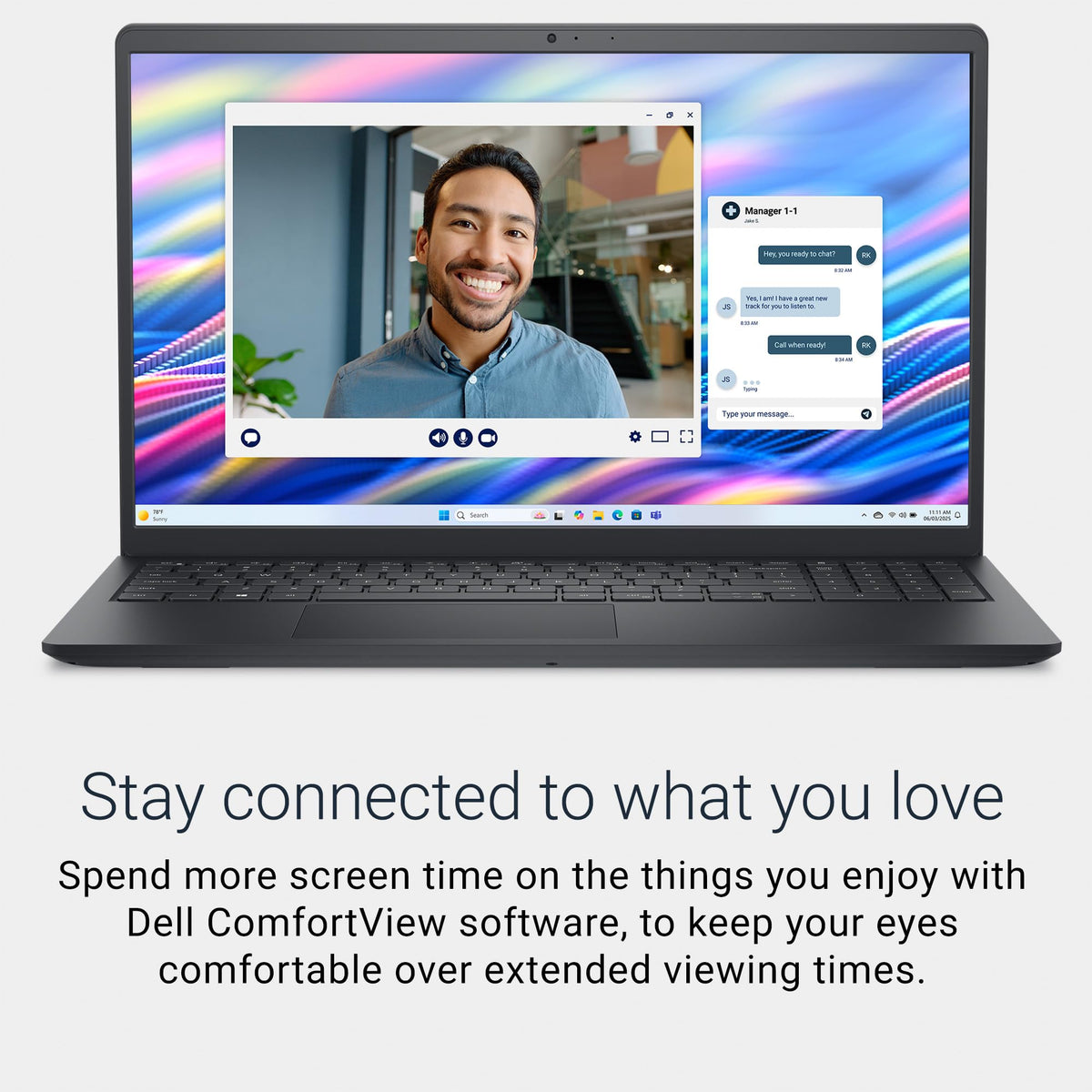Dell 15.6" Laptop DC15250, FHD, Intel Core i5 1334U, Windows 11 Home