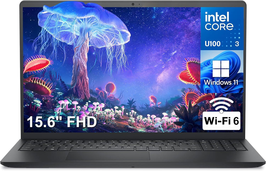 Dell Pro 15 Essential Laptop, Intel Core 3 100U, 16GB DDR5, 512GB SSD, FHD