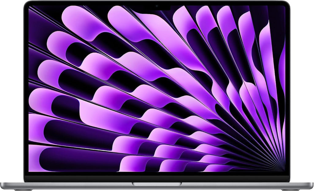 2023 Apple MacBook Air with Apple M2 Chip with 8-Core CPU/10-Core GPU (15-inch, 8GB RAM, 256GB SSD Storage) (QWERTY English) Space Gray (Renewed)