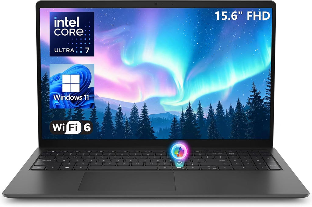 Dell 15.6 Plus Touchscreen Laptop, Intel Ultra 7, 16GB DDR5 RAM, 512GB SSD