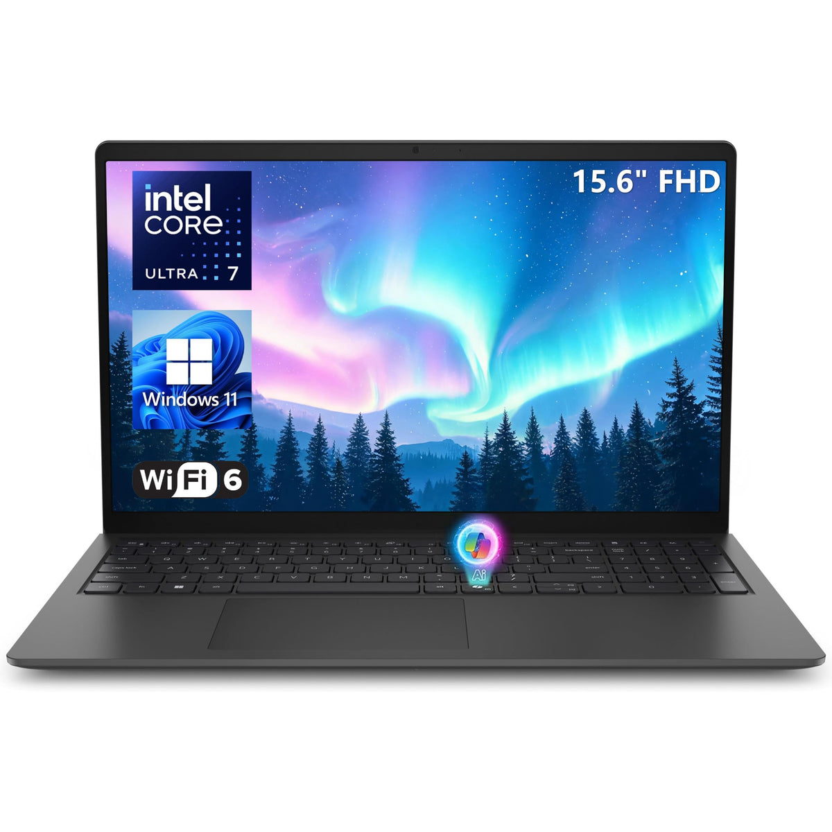 Dell 15.6 Plus Touchscreen Laptop, Intel Ultra 7, 16GB DDR5 RAM, 512GB SSD