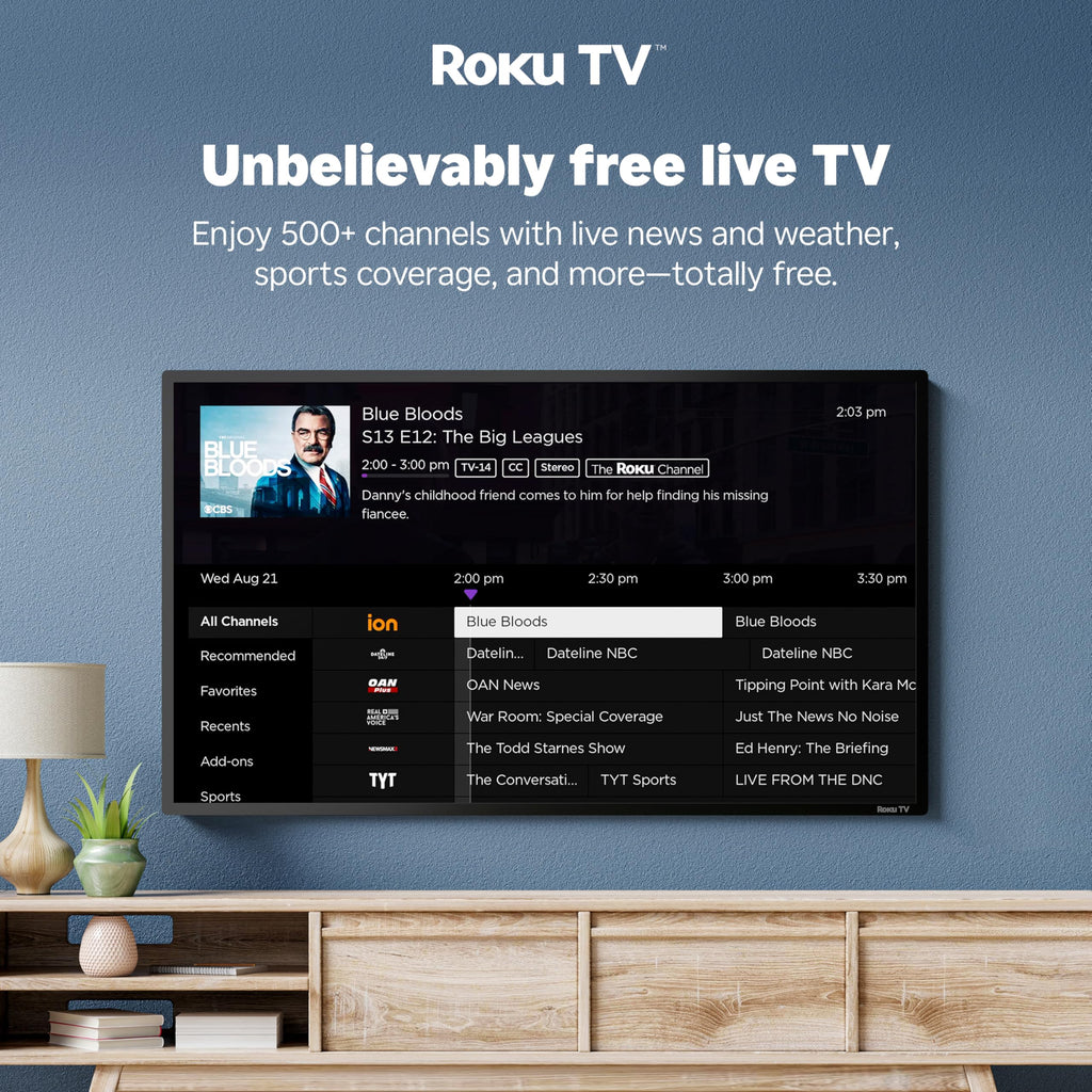 Hisense 40-Inch Class A4 Series FHD 1080p Smart Roku TV with Alexa Compatibility (40A4NR) - Dolby Audio, Slim Bezel Design, Google Assistant