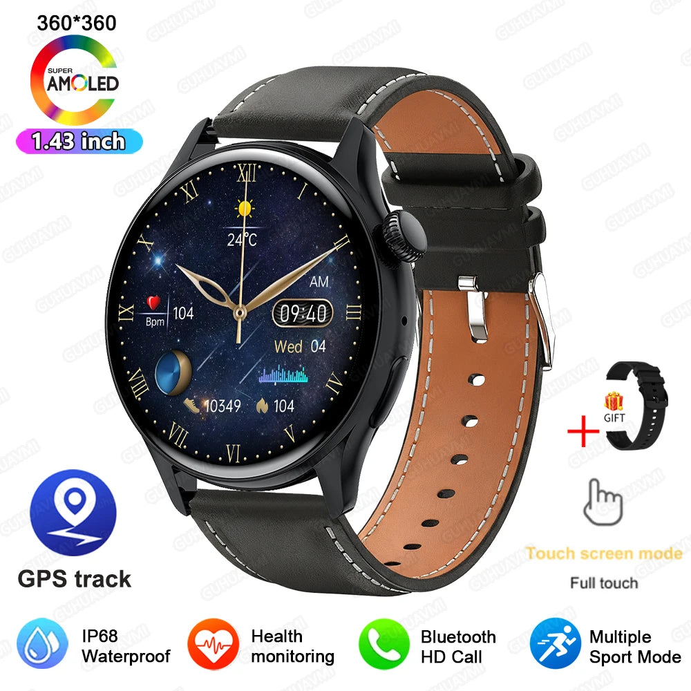2026 New Smart Watch For Women Gift 1.43 Inch Full Touch Screen Sports Watches 500+Custom Dial Call Waterproof Smartwatch Ladies