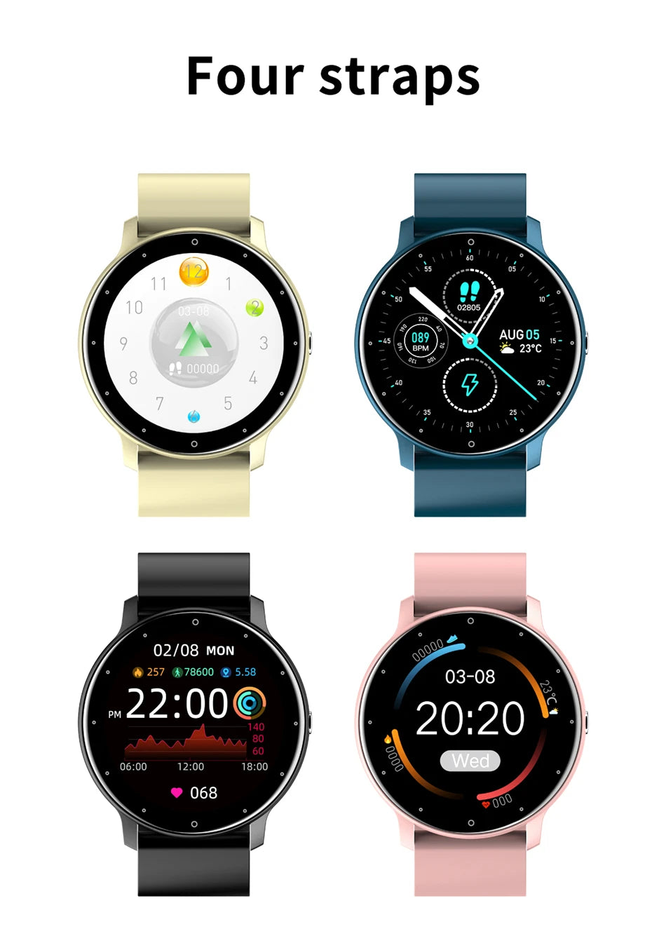 LIGE 2026 New Smart Watch Men Full Touch Screen Sport Fitness Watch IP67 Waterproof Bluetooth For Android ios smartwatch Men+box
