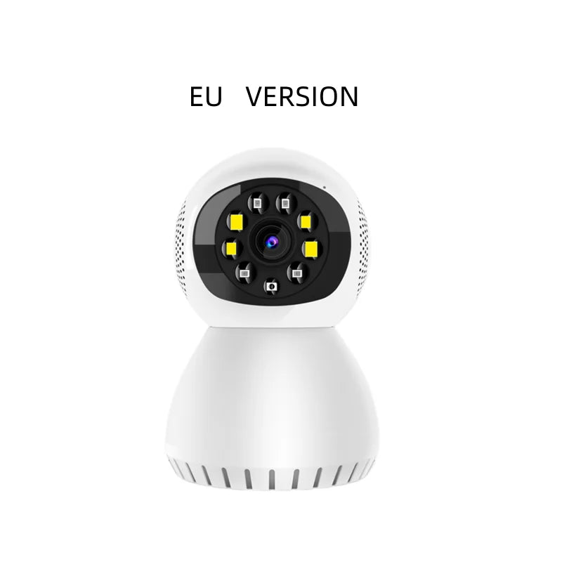 Mini 1080P HD Indoor Security Camera with Night Vision Tuya Smart App 2.4G/5Ghz WiFi Cloud Data Storage Options