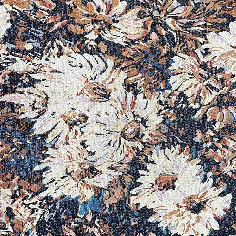 2025 Monet's Gardens New Brocade Jacquard Fabric Luxury