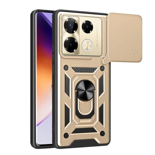 New Arrivals Phonecase for Infinix Note 40 Pro/40 Pro+ 5G/ Hot 50 4G Sliding Camera Cover Design TPU+PC Phone Case