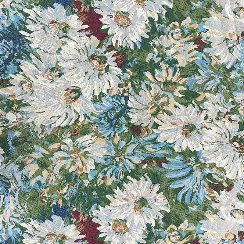 2025 Monet's Gardens New Brocade Jacquard Fabric Luxury