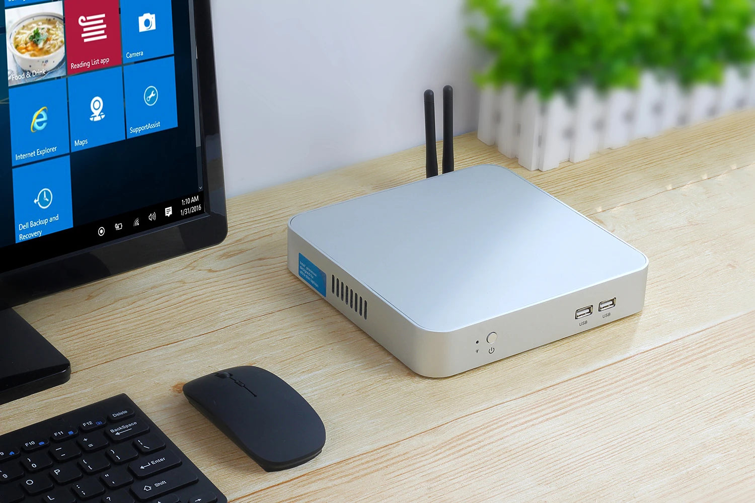 Intel Core i5-4200U 1037U Mini PC DDR3 SSD with 6xUSB 1xHDMI 1xVGA Support WiFi PCIE Linux Pfsense Office Computer Win10 Ready