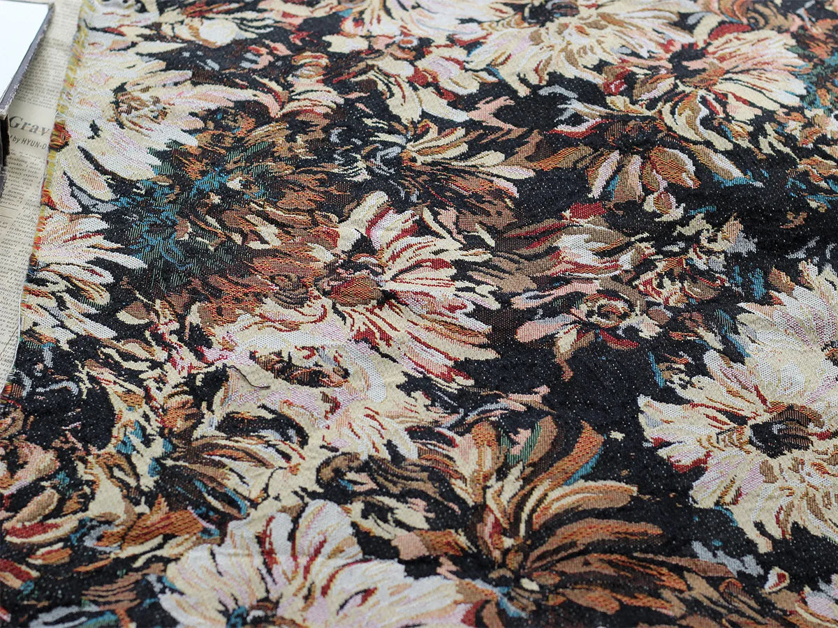 2025 Monet's Gardens New Brocade Jacquard Fabric Luxury