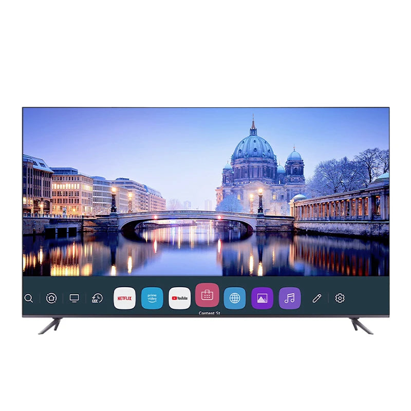 OEM Customizable 85-Inch Android Smart LED TV 4K HDTV with 32''-75'' Normal TV Motherboard 40 43 50 55 60 65 4K Television