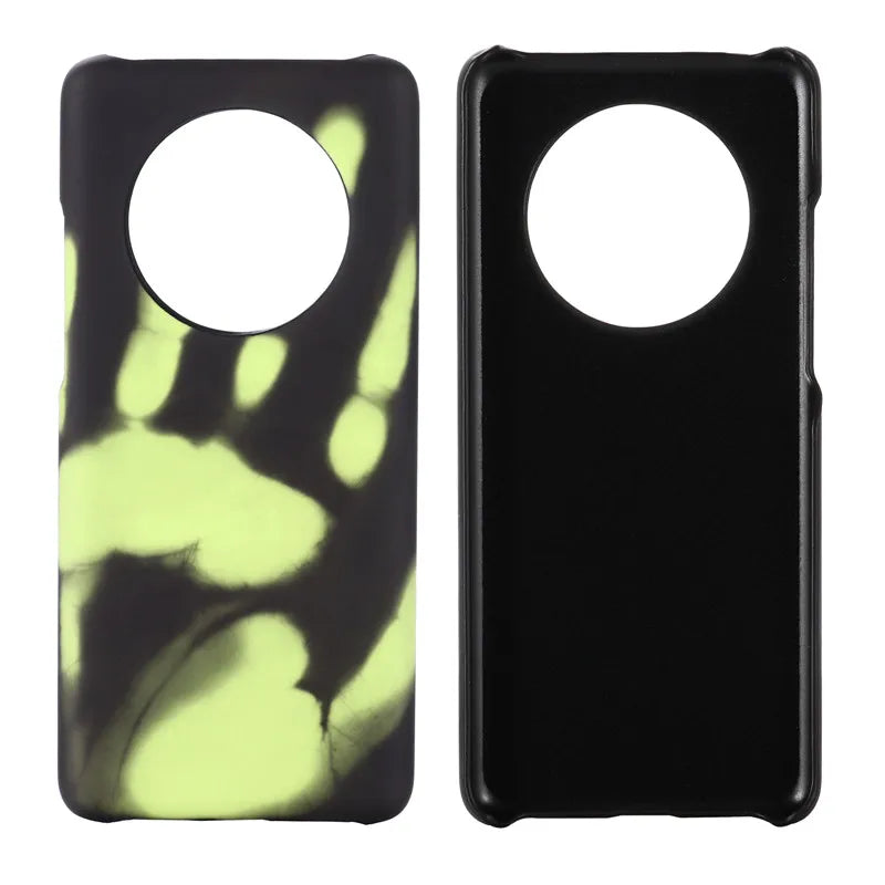Temperature Color Changing Phone Case for iPhone 17 16 15 14 13 Pro Max, Thermal Reactive Heat Sensitive Cover