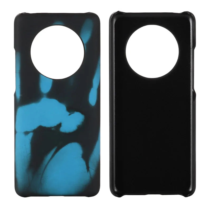 Temperature Color Changing Phone Case for iPhone 17 16 15 14 13 Pro Max, Thermal Reactive Heat Sensitive Cover