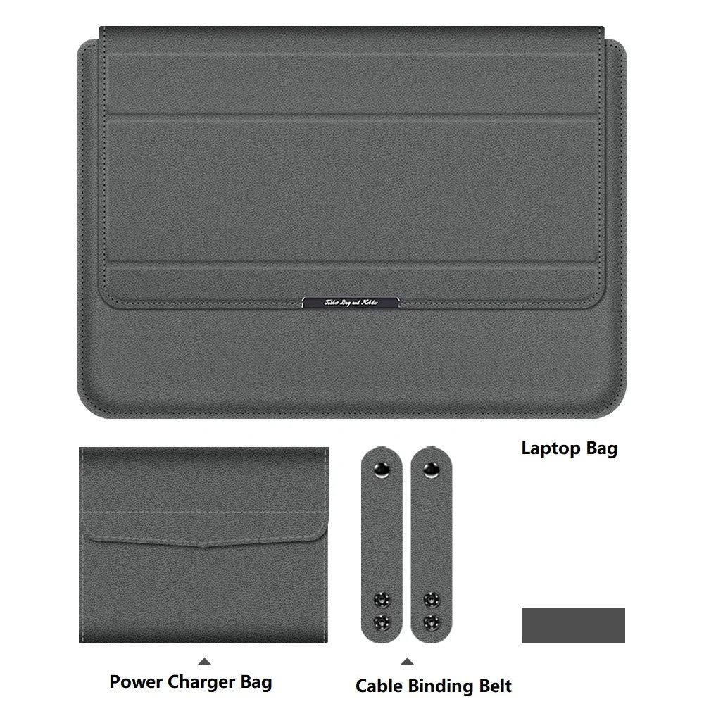for 14.1 Inch Intel Core I7 7500U 1080P Windows 11 Gaming Laptop Sleeve Notebook Bag Computer PC Holder Charger Pouch Cable Belt