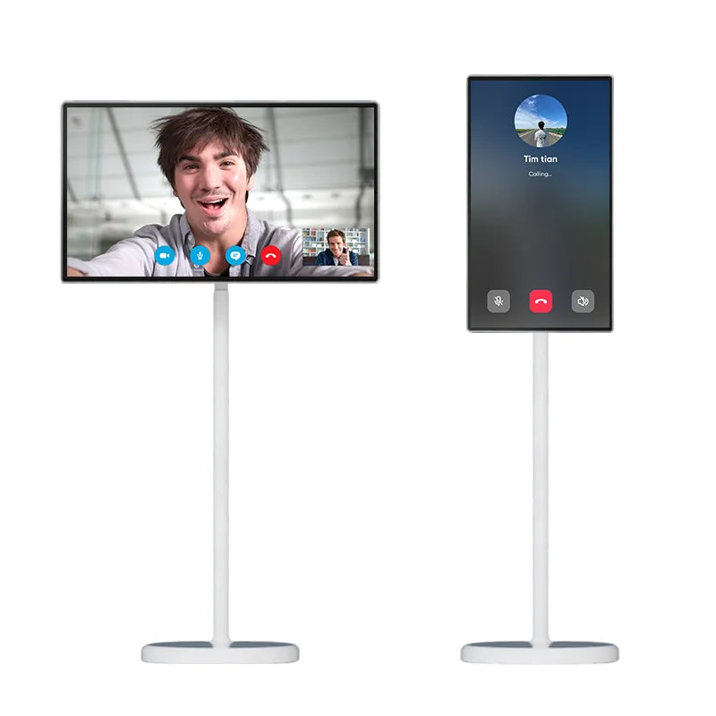 24 Inch 32 Inch Android 8+128GB 10000mAh Smart Portable Touch Screen TV with Flip Display Stand and Wifi Display