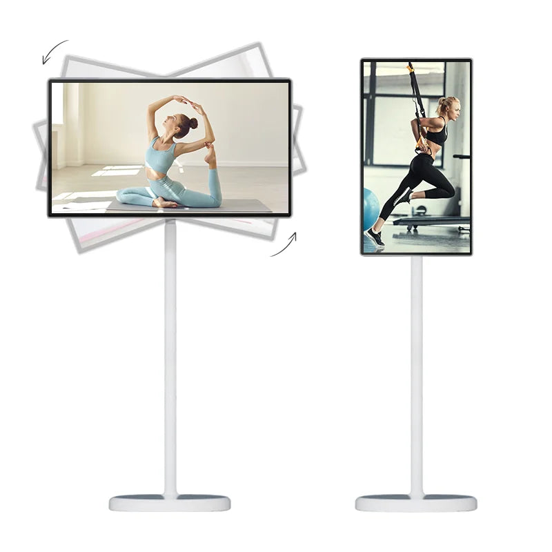 24 Inch 32 Inch Android 8+128GB 10000mAh Smart Portable Touch Screen TV with Flip Display Stand and Wifi Display