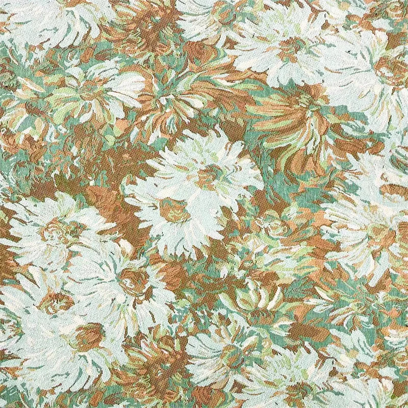 2025 Monet's Gardens New Brocade Jacquard Fabric Luxury