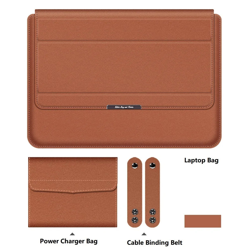 for 14.1 Inch Intel Core I7 7500U 1080P Windows 11 Gaming Laptop Sleeve Notebook Bag Computer PC Holder Charger Pouch Cable Belt