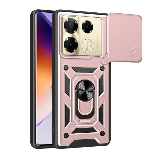 New Arrivals Phonecase for Infinix Note 40 Pro/40 Pro+ 5G/ Hot 50 4G Sliding Camera Cover Design TPU+PC Phone Case