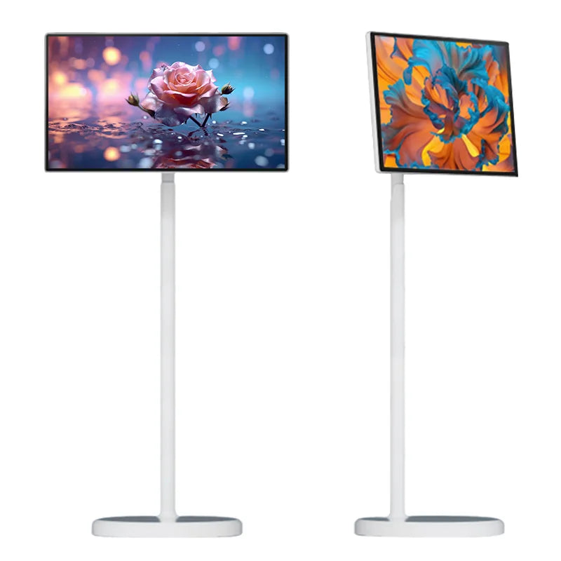 24 Inch 32 Inch Android 8+128GB 10000mAh Smart Portable Touch Screen TV with Flip Display Stand and Wifi Display