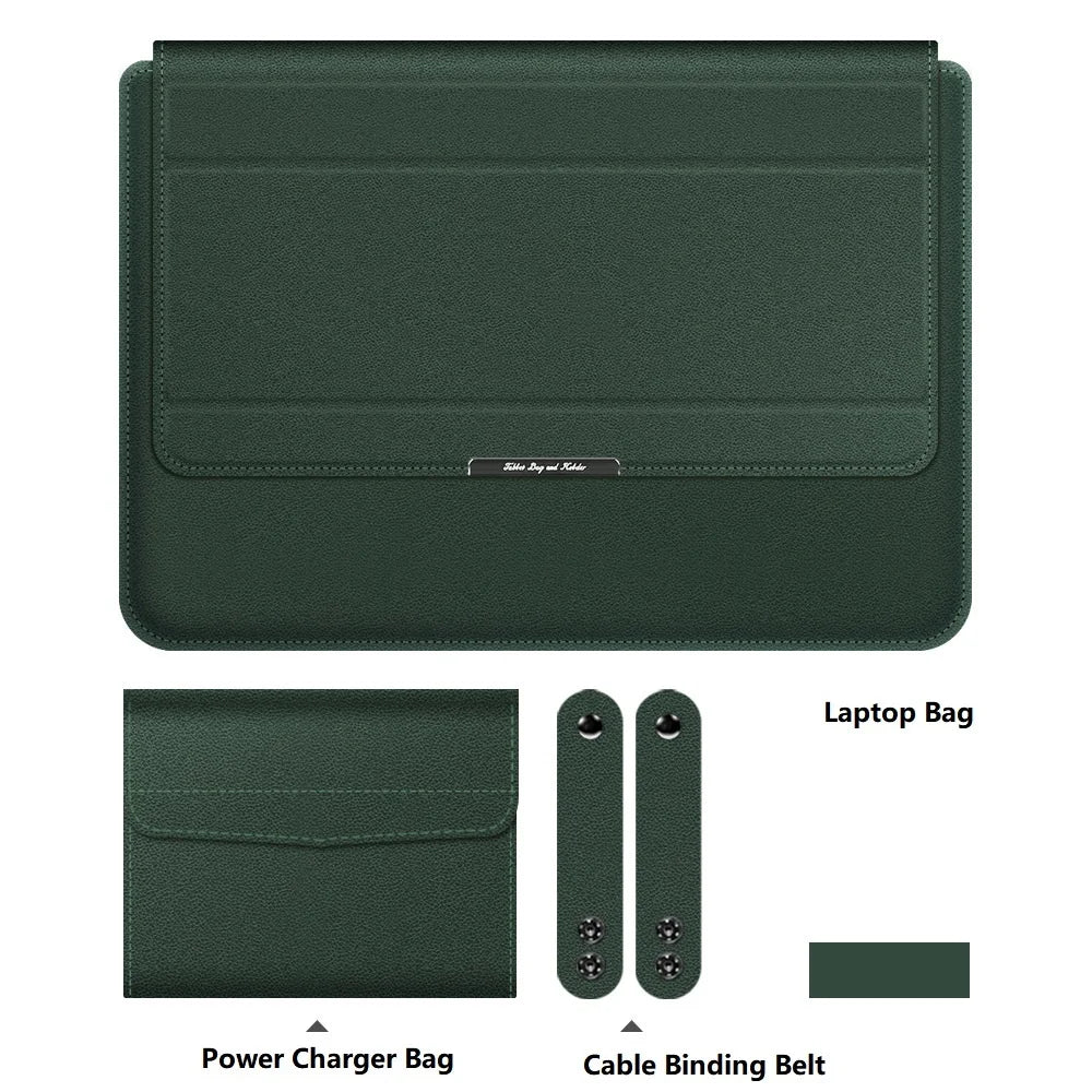for 14.1 Inch Intel Core I7 7500U 1080P Windows 11 Gaming Laptop Sleeve Notebook Bag Computer PC Holder Charger Pouch Cable Belt